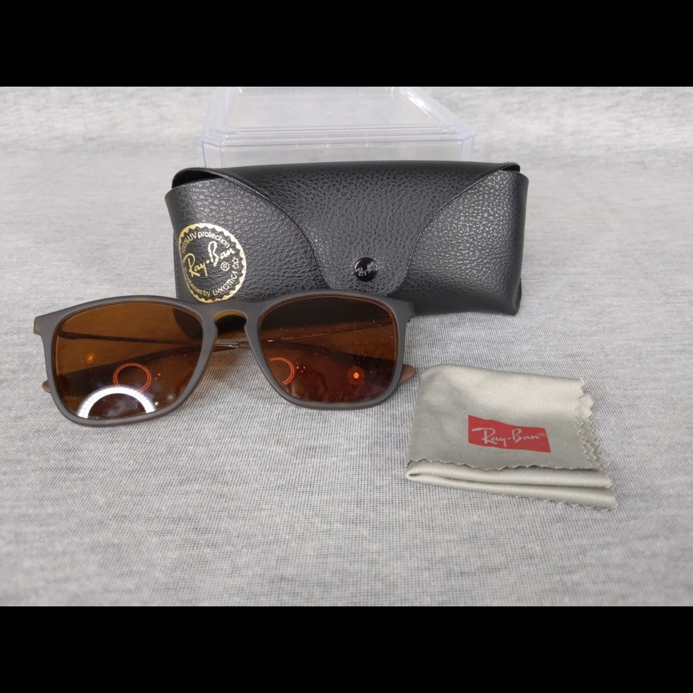 5x 👯‍♀️Host Pick⚡️Rayban Chris Sunglass Frame (only) - Picture 3 of 12